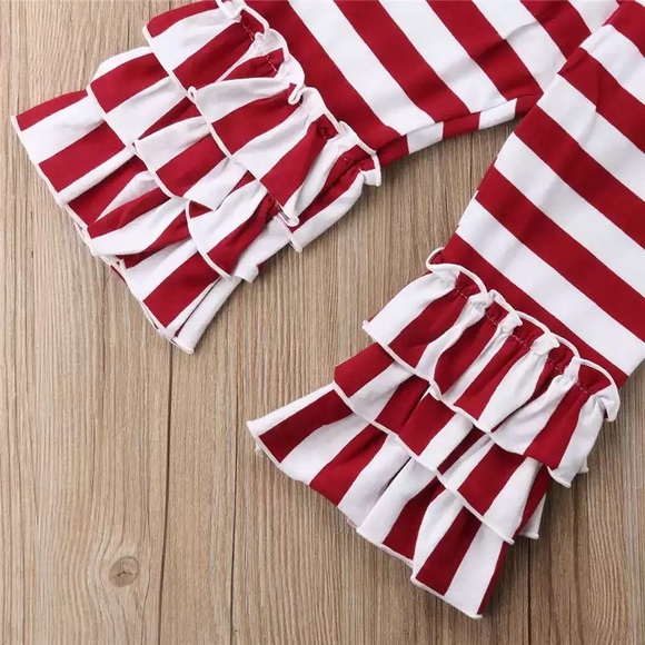 🍁Toddler Thanksgiving Top & Ruffle Bottom12M 2T - Picture 6 of 6